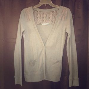 Women’s size M grey cardigan, Maurice’s